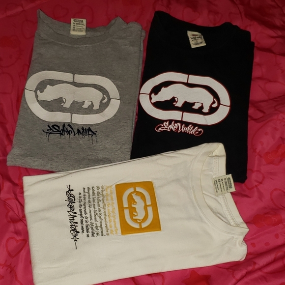 Ecko Unlimited Other - LOT of 3 MEN'S ECKO UNLT. TEES white/gray/black